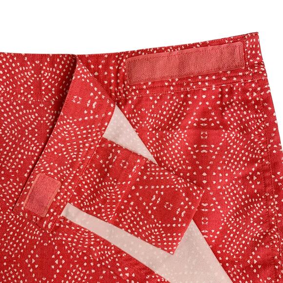 RipSkirt Wrap Skirt Length 2 Red White Adjustable Pocket Vacation Women's M - Picture 4 of 6